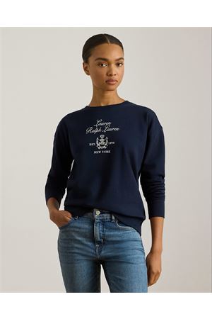Kappy-Long Sleeve-Sweatshirt-Easy French Terry LAUREN RALPH LAUREN | Sweater | 200P03726001